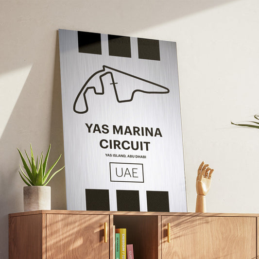 Yas Marina Circuit - Pista Series - Raw Metal