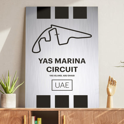 Yas Marina Circuit - Pista Series - Raw Metal