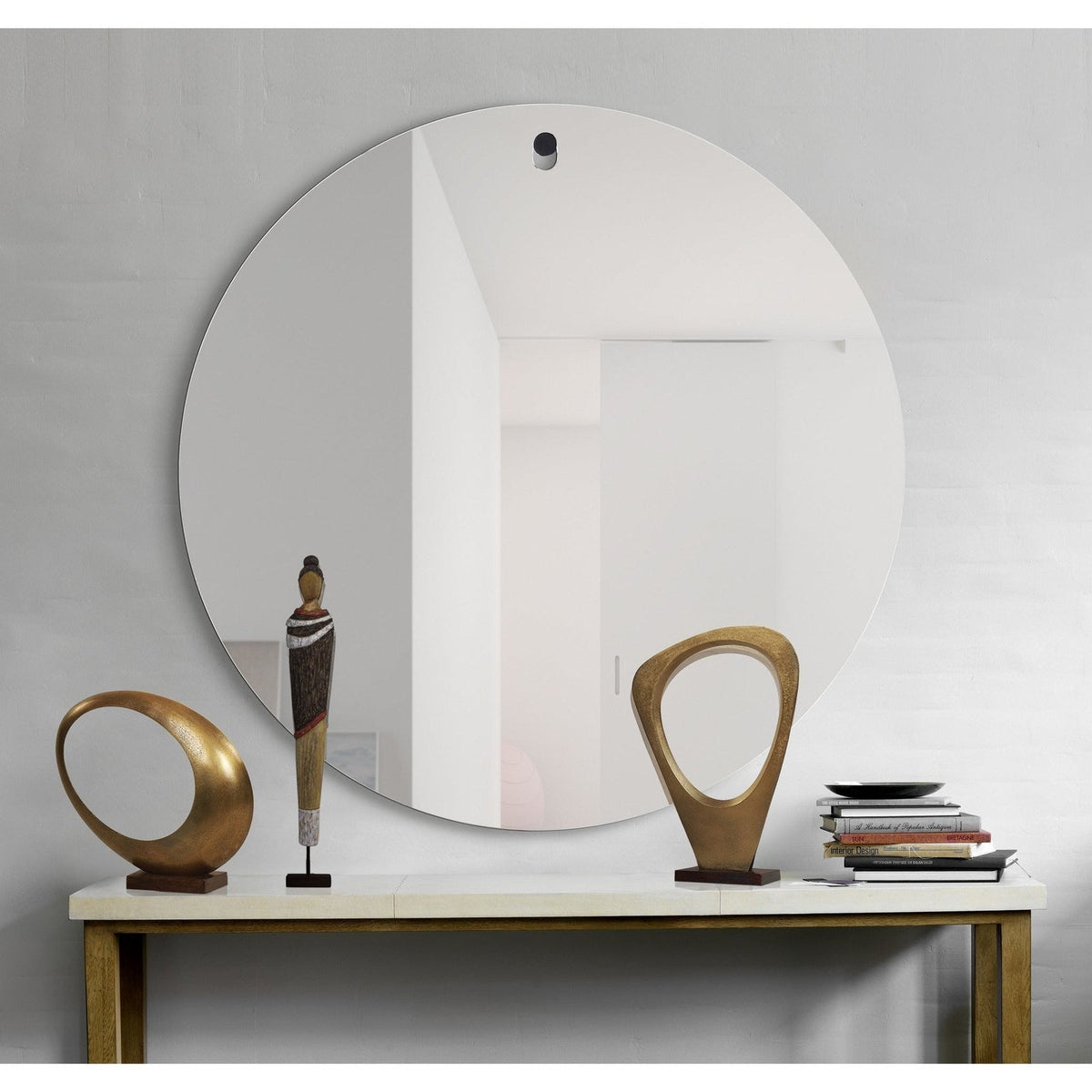 RenWil Brody Round Mirror NDD21M053 - MT2053