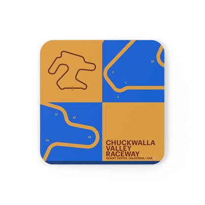 Chuckwalla Valley Raceway - Cork Back Coaster