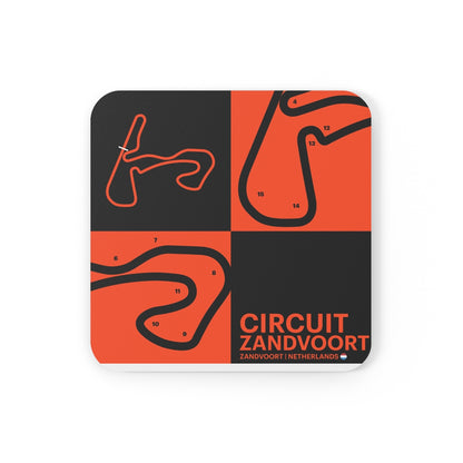 Circuit Zandvoort - Cork Back Coaster