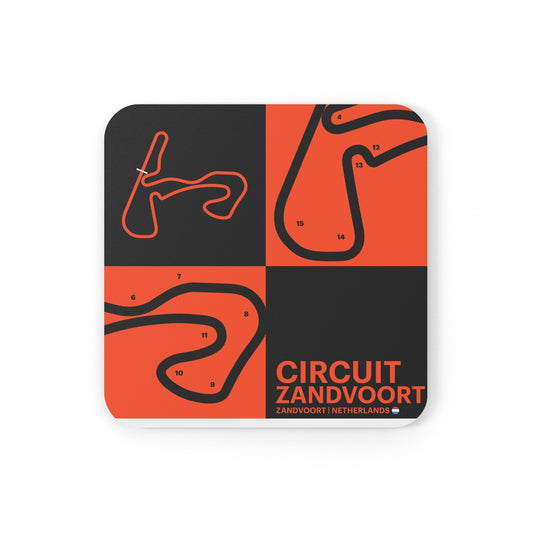 Circuit Zandvoort - Cork Back Coaster