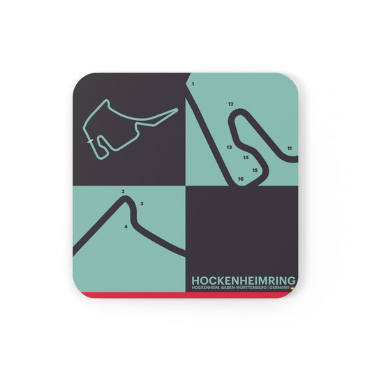 Hockenheimring - Cork Back Coaster