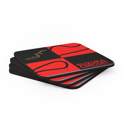 Suzuka Circuit - Cork Back Coaster